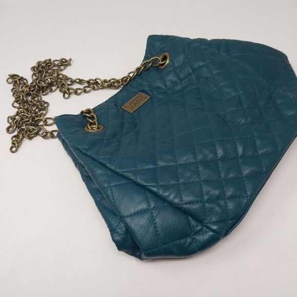 Dark green VANS Shoulder bag with Chain Strap. - Picture 2 of 15